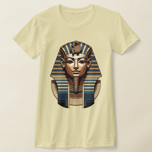 Tutankhamun Egyptian Pharaoh T Shirt (Laydown)