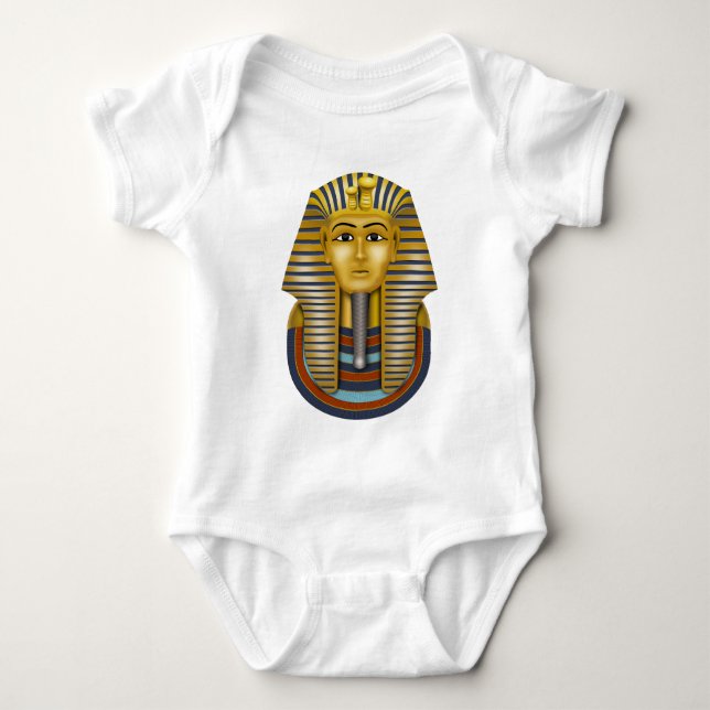Tutankhamun egyptisk mask tee (Framsida)