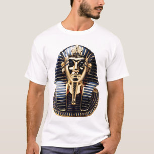 Tutankhamun Golden Burial Mask - egyptiskt faraoh T Shirt