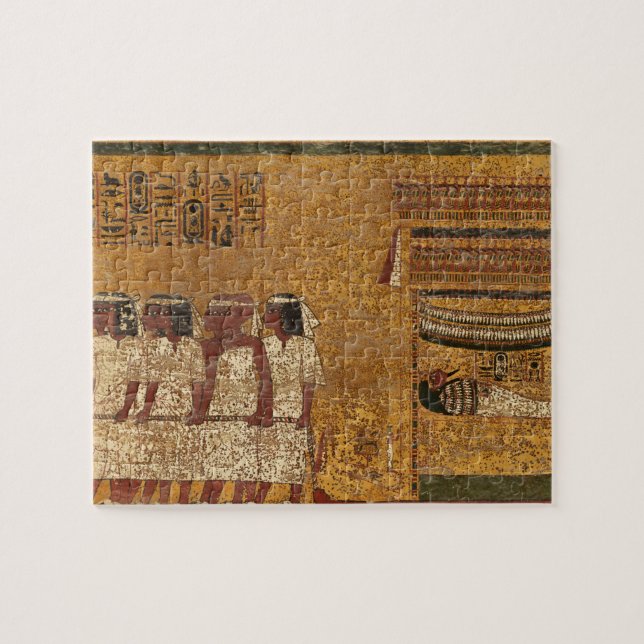 Tutankhamun Grav, Öster Wall by Egyptens History Pussel (Horisontell)