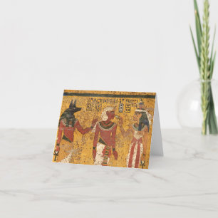 Tutankhamun Grav, South Wall by Egyptens History Tack Kort