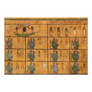 Tutankhamun Grav, Väster Wall Fototryck