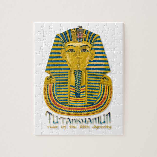 Tutankhamun mamma, den forntida kungen Tut av Pussel (Vertikal)