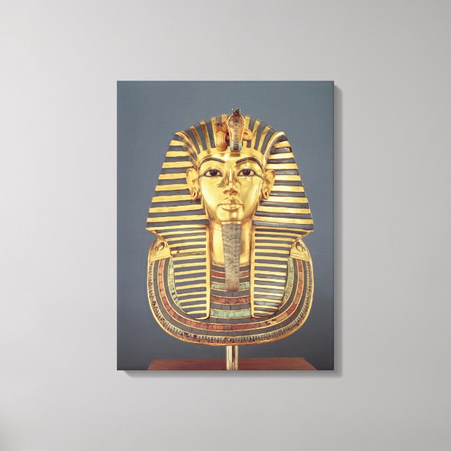 Tutankhamun-masken Canvastryck (Framsida)