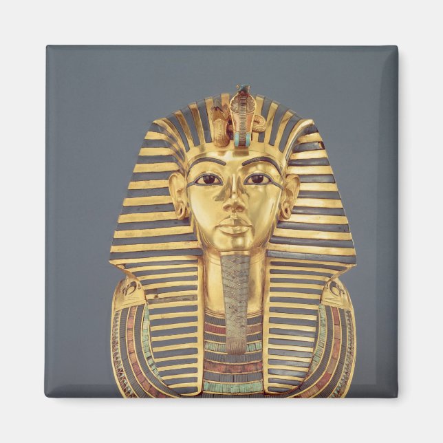 Tutankhamun-masken Magnet (Framsidan)