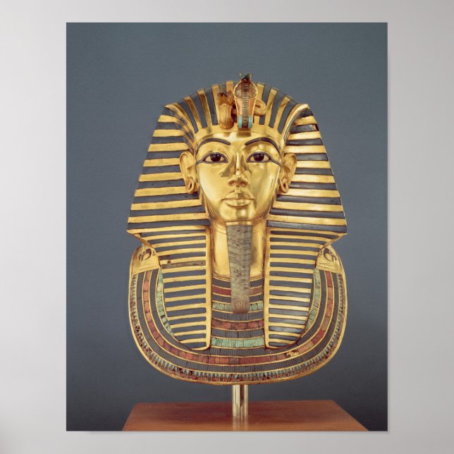 Tutankhamun-masken Poster (Framsidan)