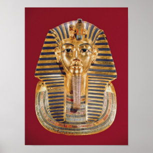 Tutankhamun-masken Poster