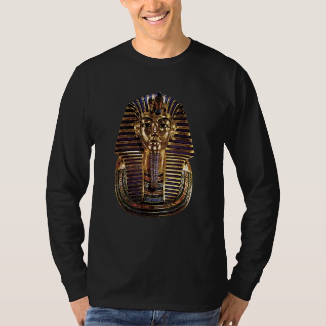 Tutankhamun-pharaoph-mask T Shirt (Framsida)