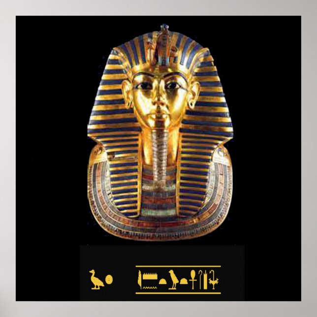 TUTANKHAMUN POSTER (Framsidan)