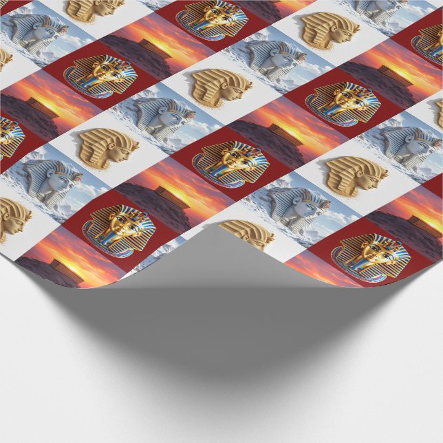 Tutankhamun Presentpapper (Hörn)