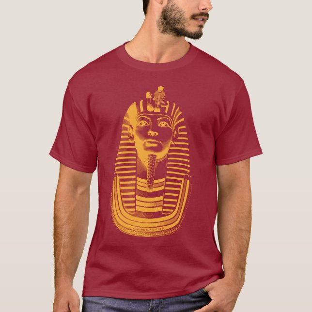 Tutankhamun skjorta t-shirt (Framsida)