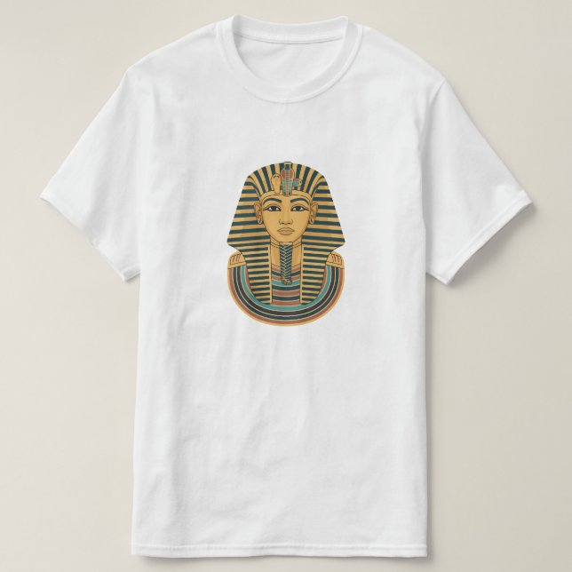 Tutankhamun — The Golden Icon T Shirt (Design framsida)