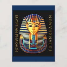TUTANKHAMUN Upptäcktsjubileum Postkort