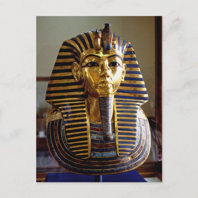 Tutankhamun vykort (Framsida)