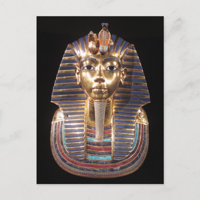 Tutankhamun Vykort (Framsida)