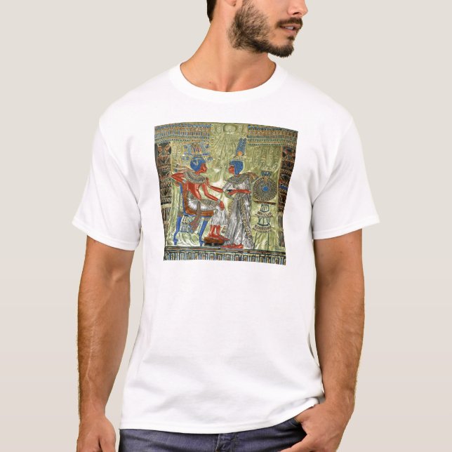 Tutankhamuns biskopsstol tee shirt (Framsida)