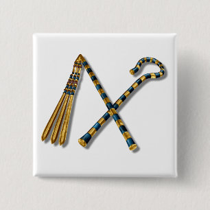 Tutankhamun's Flail and Crook Knapp