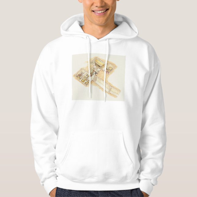 Tutankhamuns grav hoodie (Framsida)