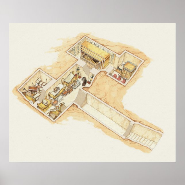 Tutankhamuns Grav Poster (Framsidan)