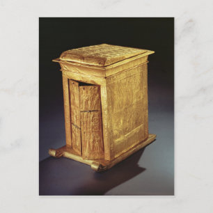 Tutankhamuns gyllene helgedom Nya riket Vykort