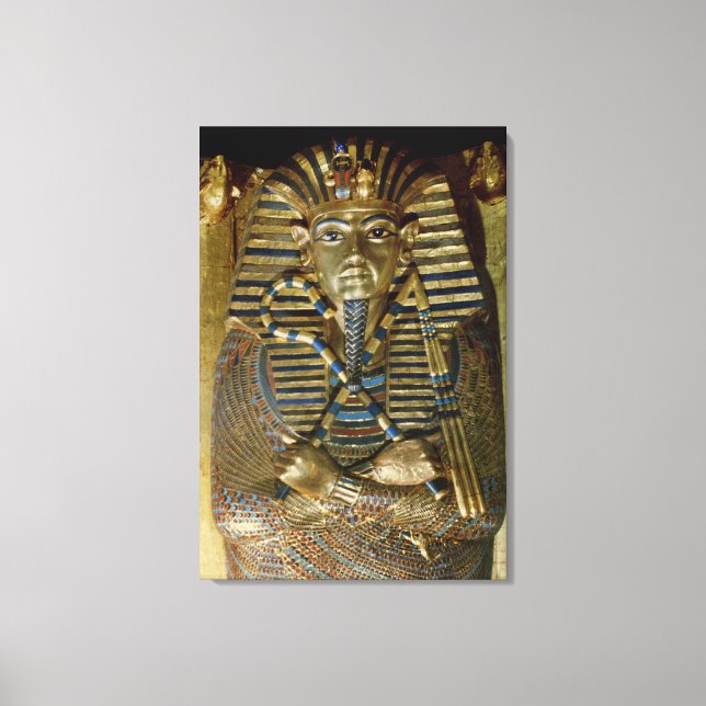 Tutankhamuns innersta kista canvastryck (Framsida)