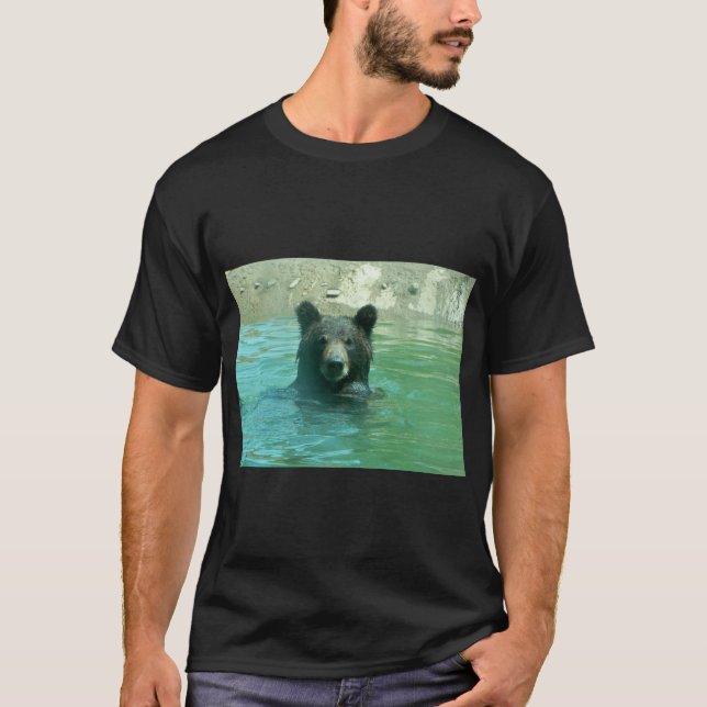 Tutbjörn vid Memphis Zoo T-shirt (Framsida)