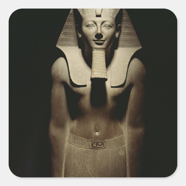 Tuthmosis III Fyrkantigt Klistermärke (Framsida)