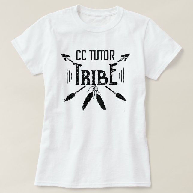 Tutor Tribe Shirt, CC Community Homeschool T Shirt (Design framsida)