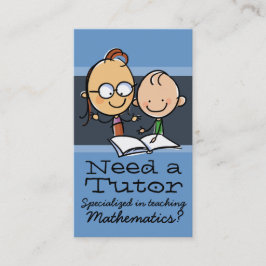 Tutor.Tutoring.Teacher.Learning-specialist Visitkort