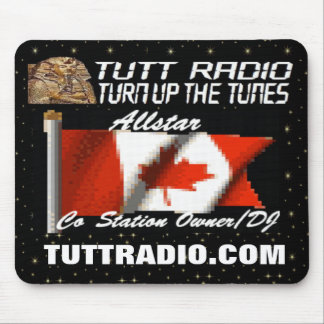 Tutt radiosände Allstars Mousepad Musmatta