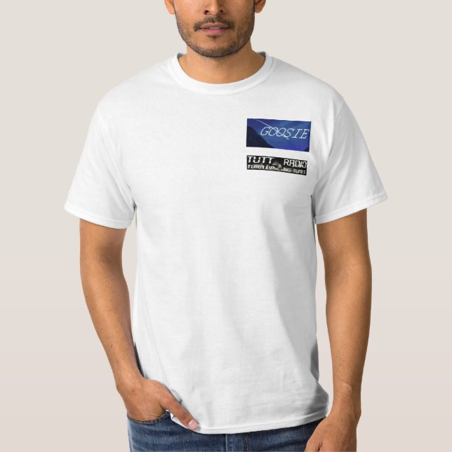 Tutt radiosände Goosies skjorta Tee Shirt (Framsida)