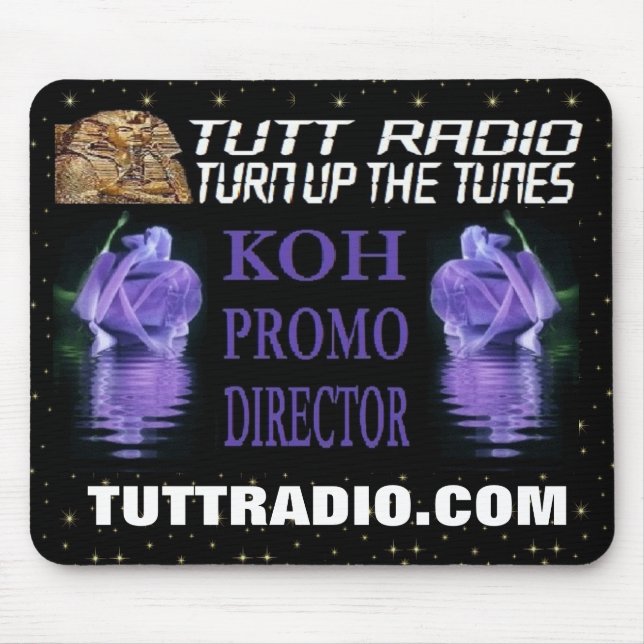 Tutt radiosände kohs Mousepad Musmatta (Framsidan)