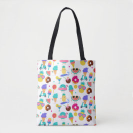 Tutti Fruitti Sommar Frukt Glass-godis Tygkasse