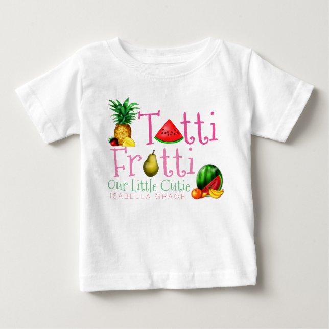 Tutti Frutti-flickor Tee (Framsida)