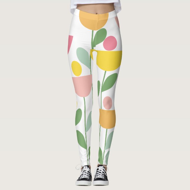 Tutti Frutti Flowers Leggings (Framsida)