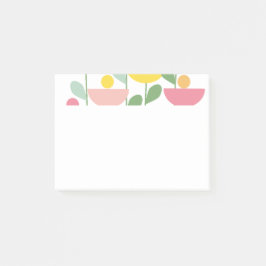 Tutti Frutti Flowers Post-it Block
