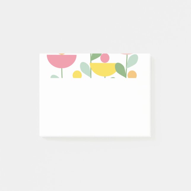 Tutti Frutti Flowers Post-it Block (Framsida)