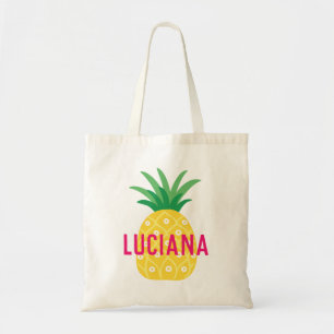 Tutti Frutti Fruit Pineapple Personlig Girls Tygkasse