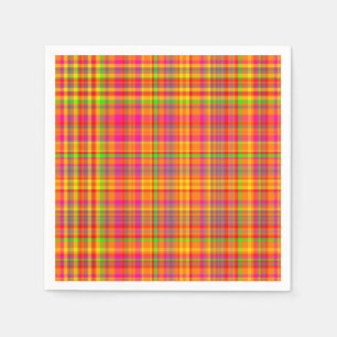 Tutti Frutti PLAID 1-PAPPRA PARTY NAPKINS Pappersservett