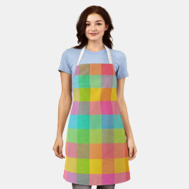 Tutti Frutti Play - Colorful Checkated Mönster Ap