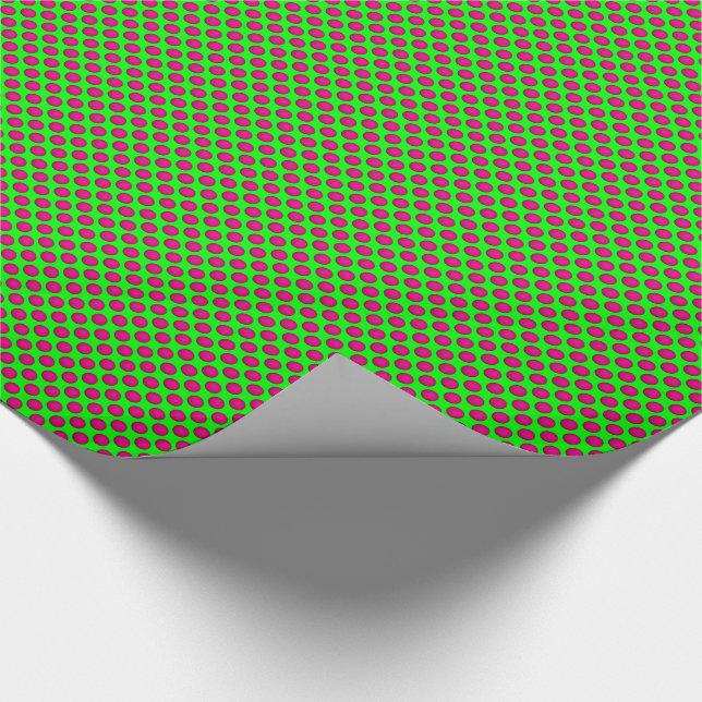 Tutti Frutti Polka dots 05-Gift Wrapping Papper Presentpapper (Hörn)