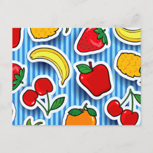 Tutti frutti, vykort