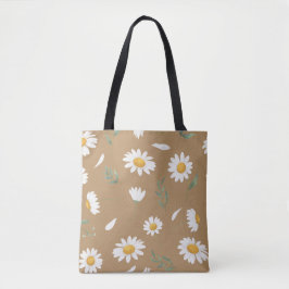 Tuttlandad Totebag med Tusenskönor Tygkasse