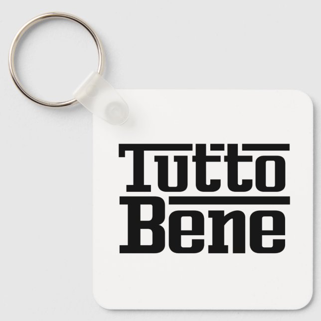 Tutto Bene Nyckelring (Framsida)