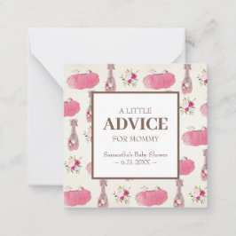 Tutu Advice for Mamma Mini Shower Infoga Anteckningskort
