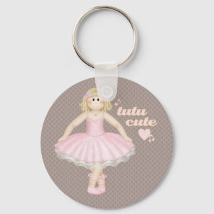 Tutu Cute (Blonde) - Nyckelkedja Nyckelring