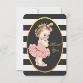 Tutu Cute Prinsessan Ballerina Rand Tack Inbjudningar