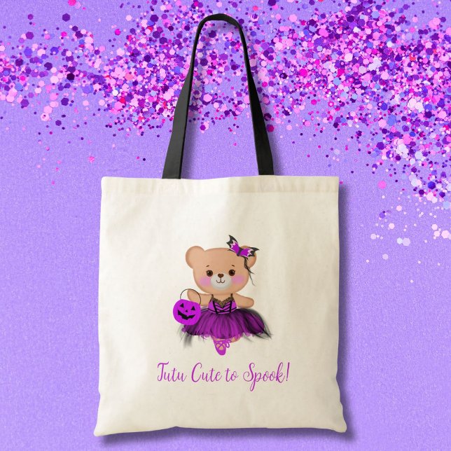 Tutu Cute to Spook! Nalle Witch Ballerina Tygkasse (Skapare uppladdad)