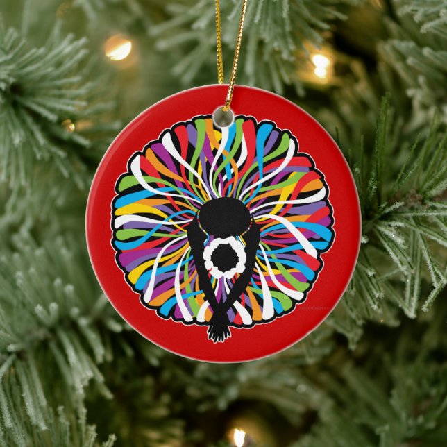 Tutu Elegant (Balletdansare) Keramisk Ornament (Träd)
