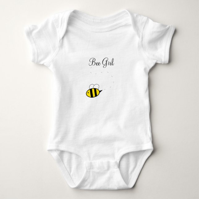 Tutu för biflickaBodysuit T-shirt (Framsida)